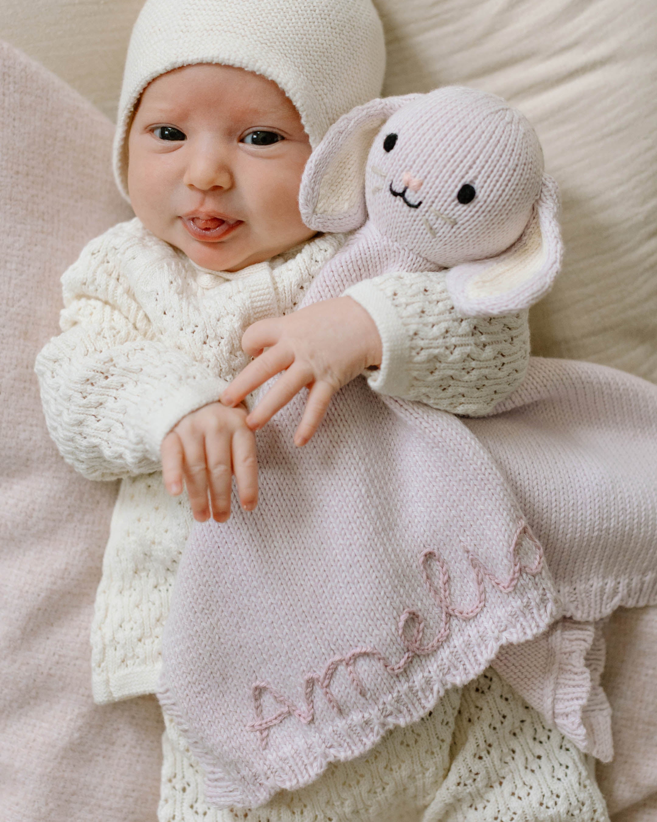 Baby bunny lovey