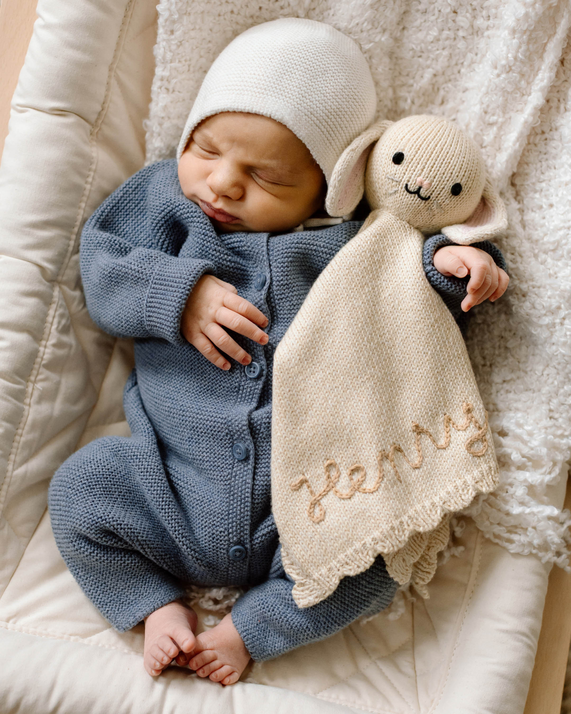 Baby bunny lovey