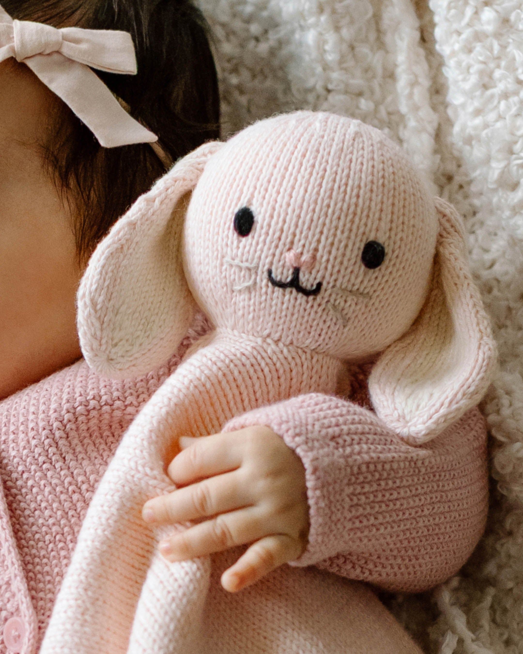 Baby bunny lovey