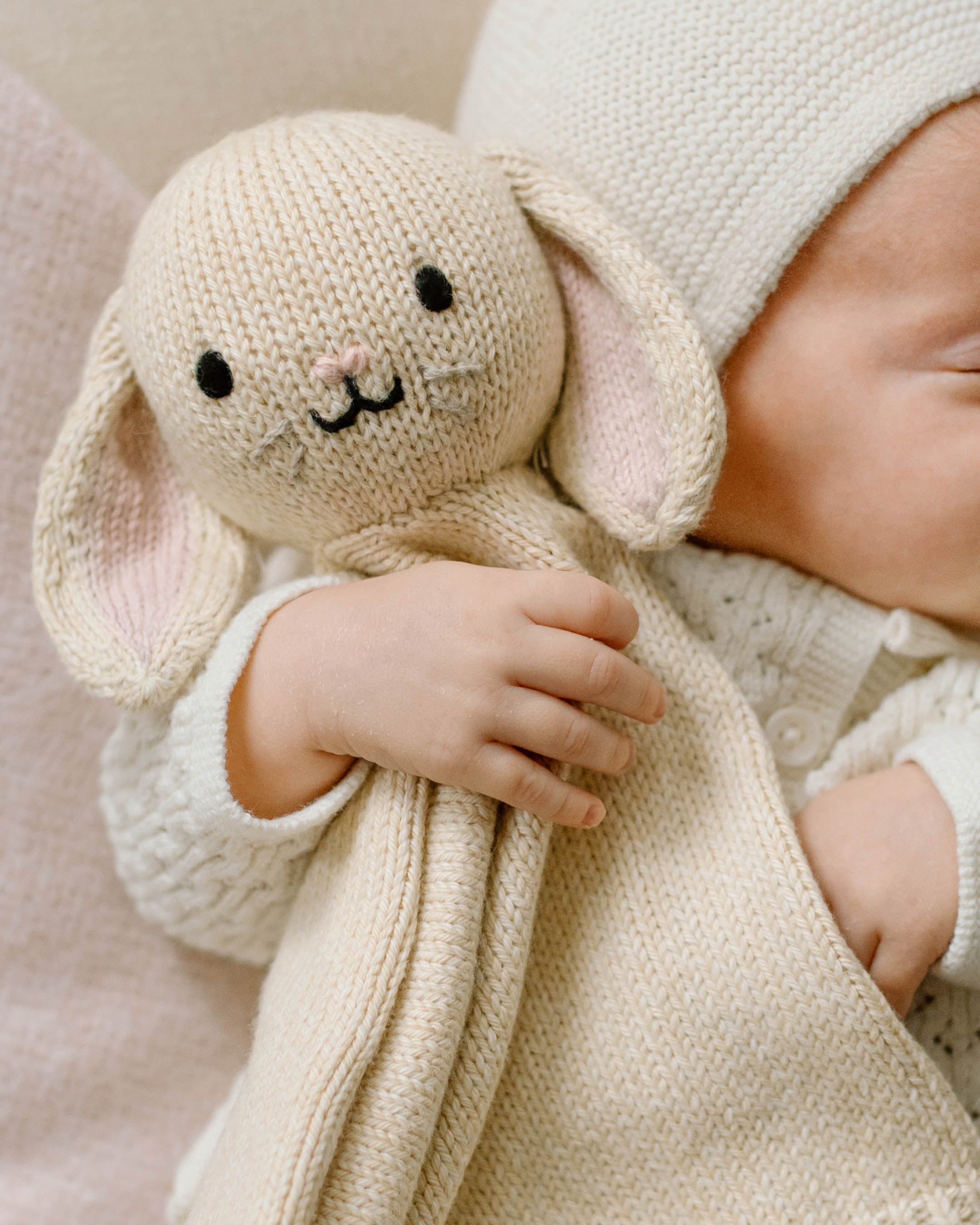 Baby bunny lovey